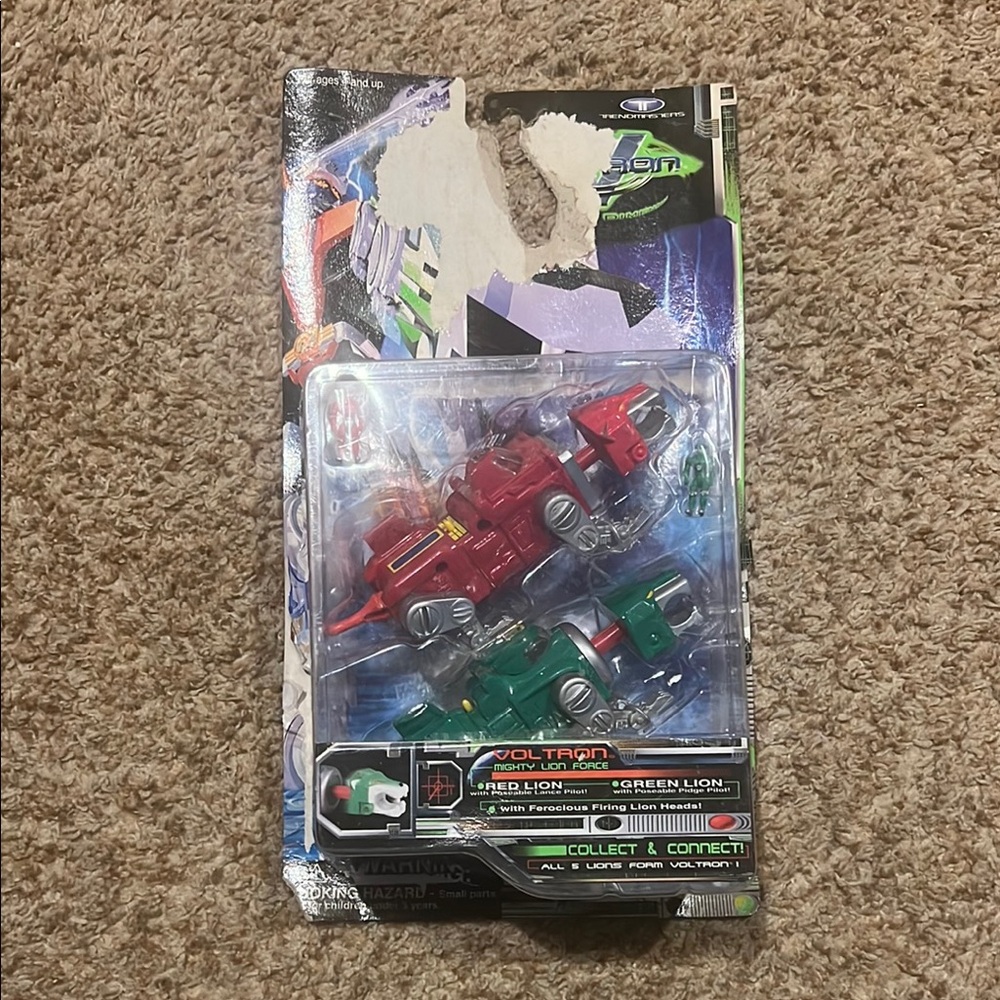 Voltron mighty lion force red lion green lion